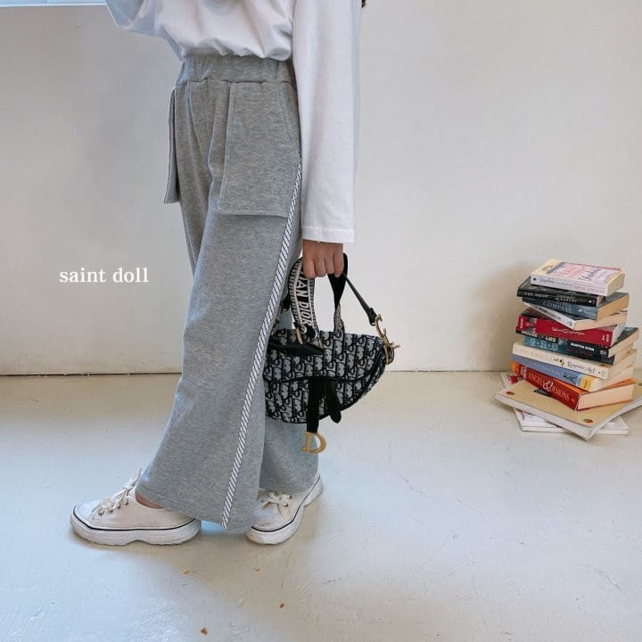 SAINT DOLL - Korean Children Fashion - #Kfashion4kids - Point Wide Pants