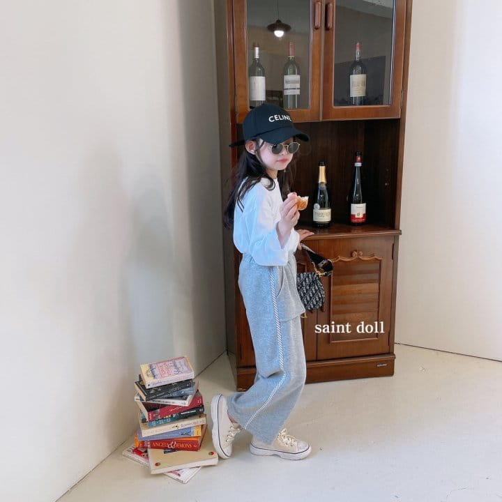 SAINT DOLL - Korean Children Fashion - #Kfashion4kids - Point Wide Pants - 3