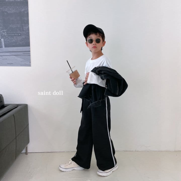 SAINT DOLL - Korean Children Fashion - #Kfashion4kids - Point Wide Pants - 7