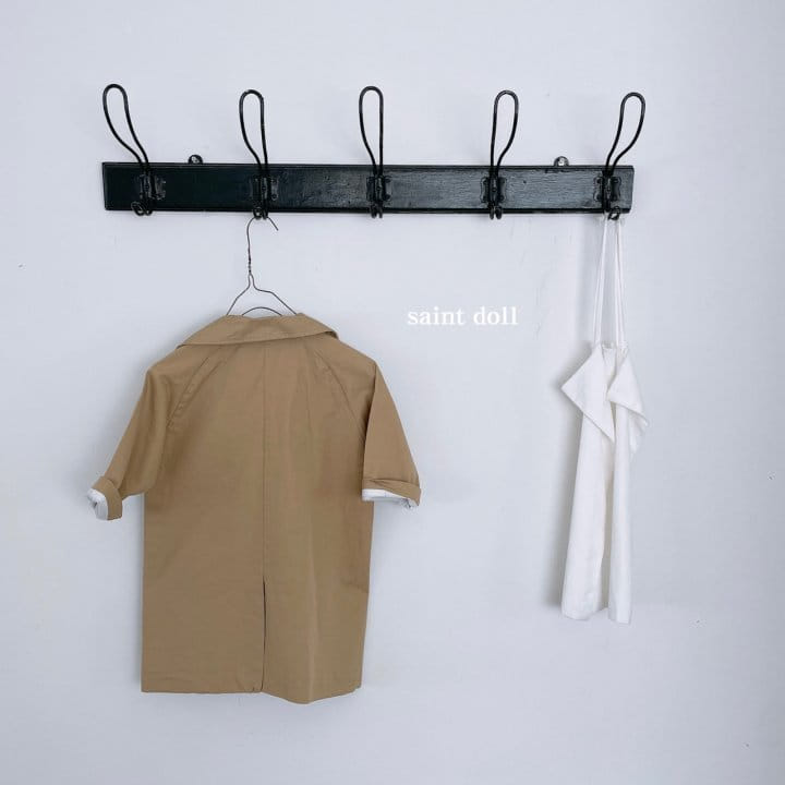 SAINT DOLL - Korean Children Fashion - #Kfashion4kids - Pocket Trench Coat - 10