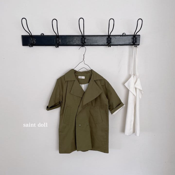 SAINT DOLL - Korean Children Fashion - #Kfashion4kids - Pocket Trench Coat - 6
