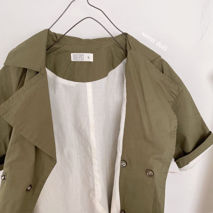 SAINT DOLL - Korean Children Fashion - #Kfashion4kids - Pocket Trench Coat - 7