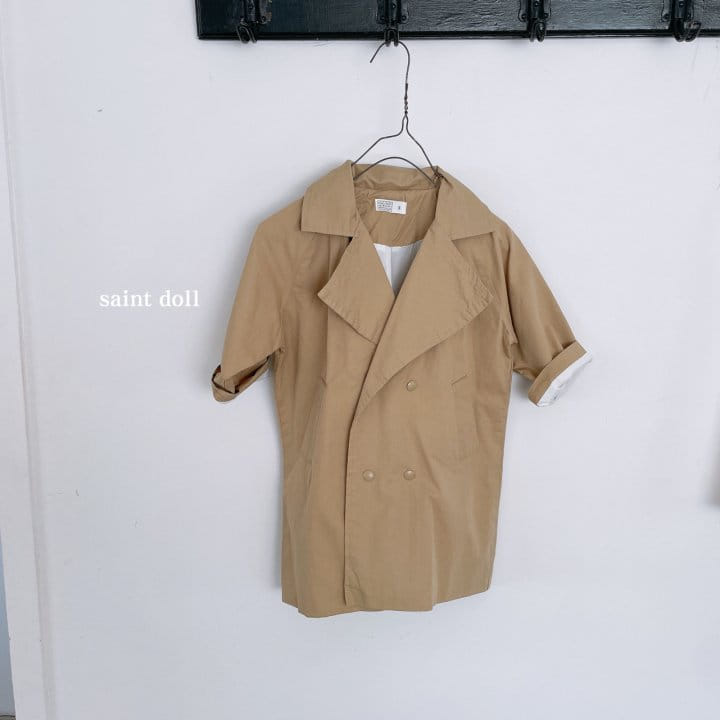 SAINT DOLL - Korean Children Fashion - #Kfashion4kids - Pocket Trench Coat - 8