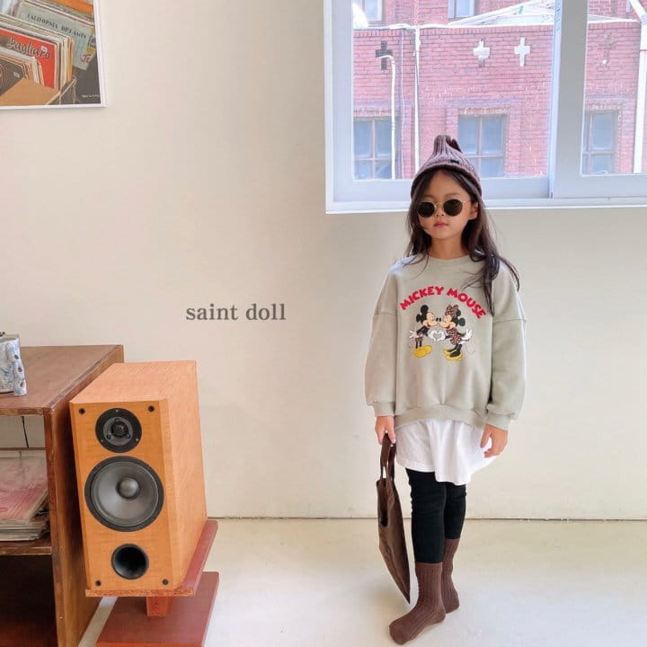SAINT DOLL - Korean Children Fashion - #Kfashion4kids - Leopard Mickey Sweatshirt with Mom - 10