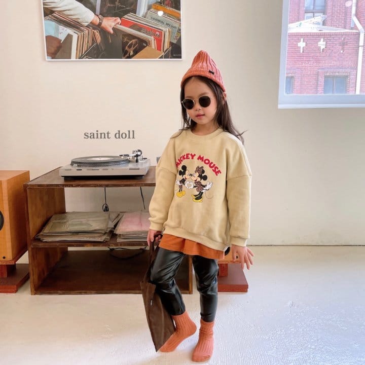 SAINT DOLL - Korean Children Fashion - #Kfashion4kids - Leopard Mickey Sweatshirt with Mom - 11