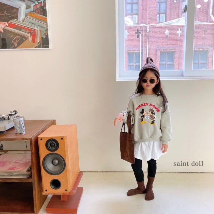SAINT DOLL - Korean Children Fashion - #Kfashion4kids - Leopard Mickey Sweatshirt with Mom - 8