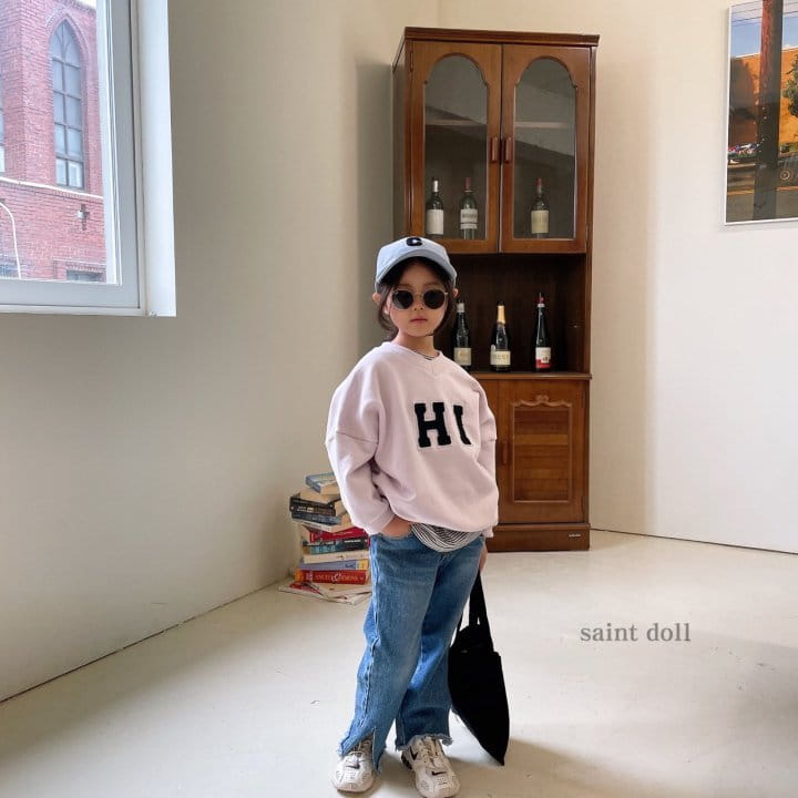 SAINT DOLL - Korean Children Fashion - #Kfashion4kids - Hi Patch Sweatshirt with Mom - 10
