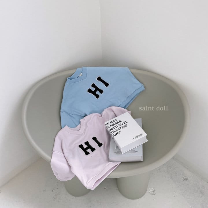 SAINT DOLL - Korean Children Fashion - #Kfashion4kids - Hi Patch Sweatshirt with Mom - 2