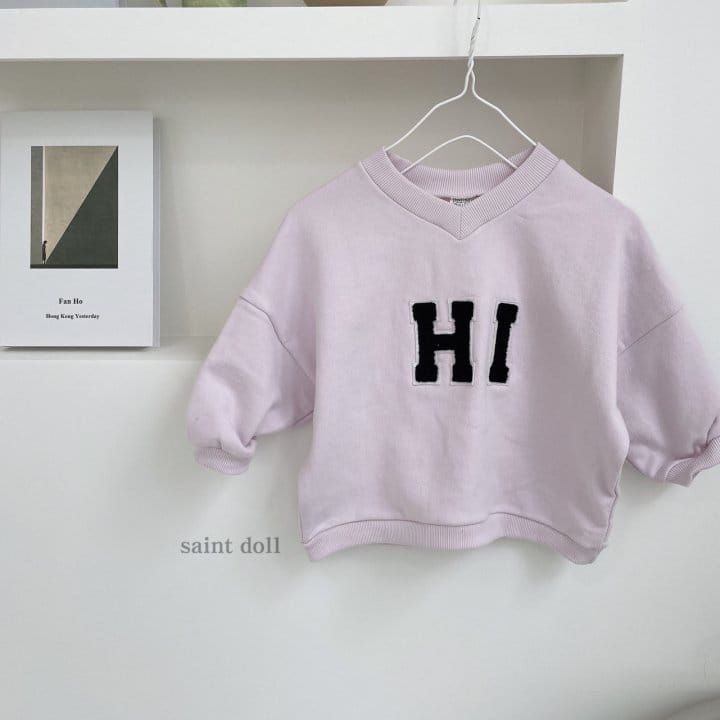 SAINT DOLL - Korean Children Fashion - #Kfashion4kids - Hi Patch Sweatshirt with Mom - 3