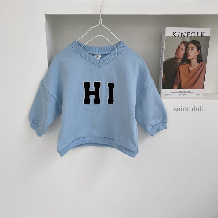 SAINT DOLL - Korean Children Fashion - #Kfashion4kids - Hi Patch Sweatshirt with Mom - 4