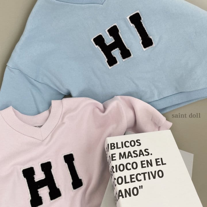 SAINT DOLL - Korean Children Fashion - #Kfashion4kids - Hi Patch Sweatshirt with Mom - 5