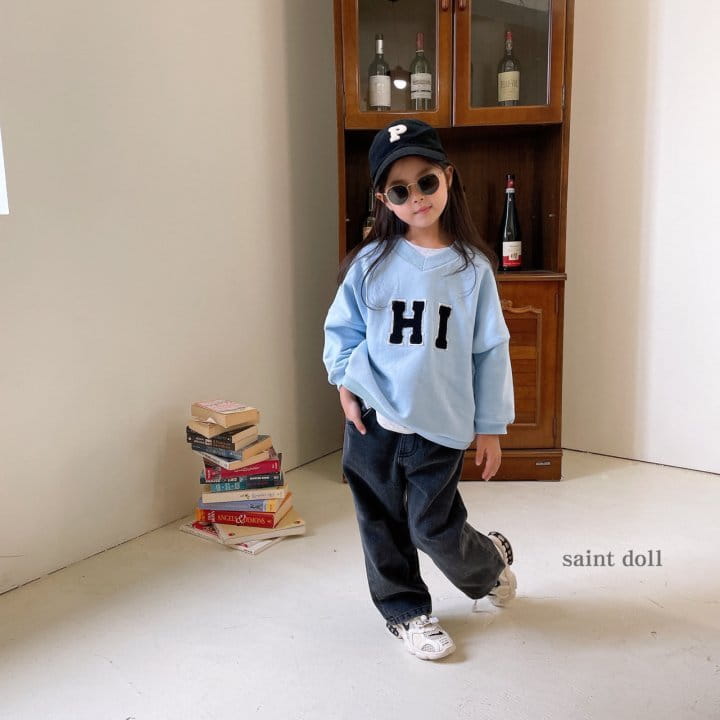 SAINT DOLL - Korean Children Fashion - #Kfashion4kids - Hi Patch Sweatshirt with Mom - 7