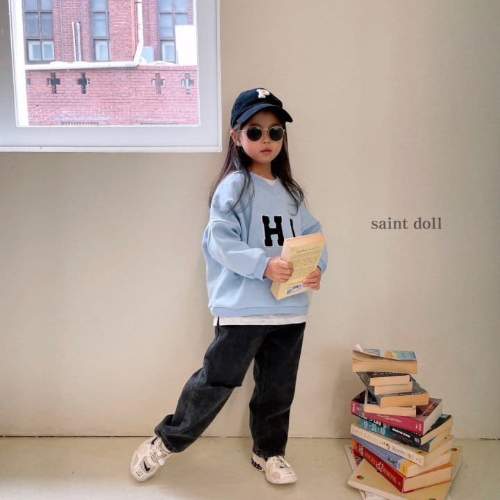 SAINT DOLL - Korean Children Fashion - #Kfashion4kids - Hi Patch Sweatshirt with Mom - 8