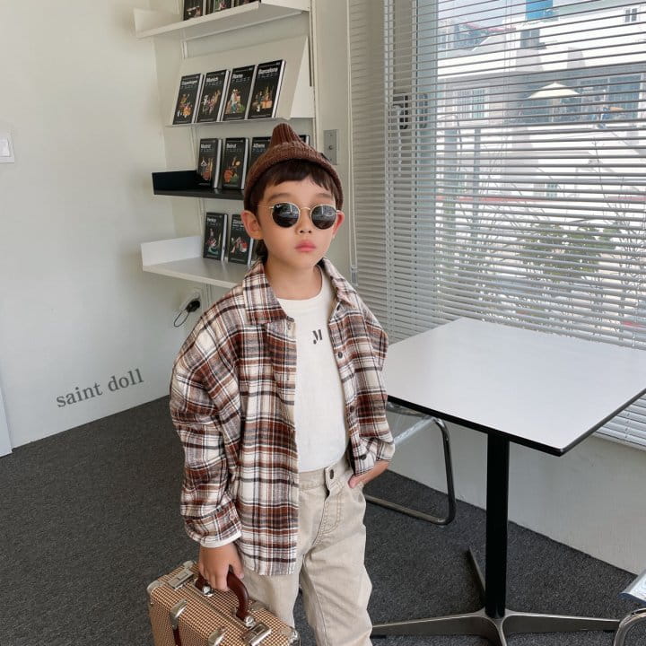 SAINT DOLL - Korean Children Fashion - #Kfashion4kids - M Logo Tee - 11