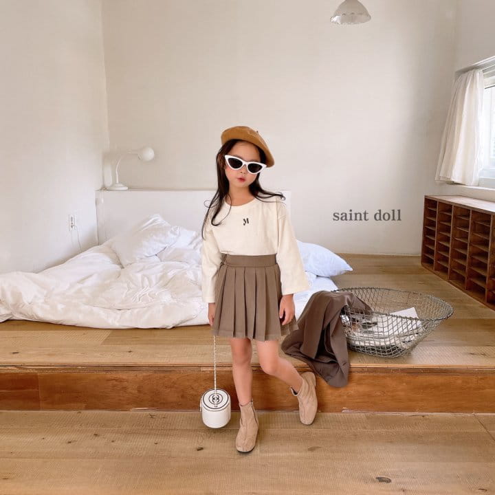 SAINT DOLL - Korean Children Fashion - #Kfashion4kids - M Logo Tee - 4