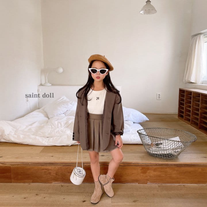 SAINT DOLL - Korean Children Fashion - #Kfashion4kids - M Logo Tee - 9