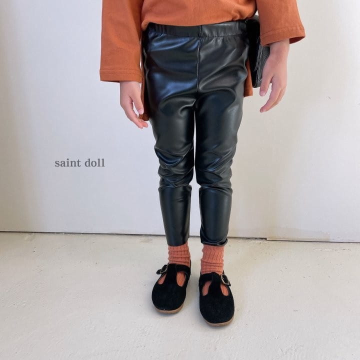 SAINT DOLL - Korean Children Fashion - #Kfashion4kids - Shiny Polyester Leggings