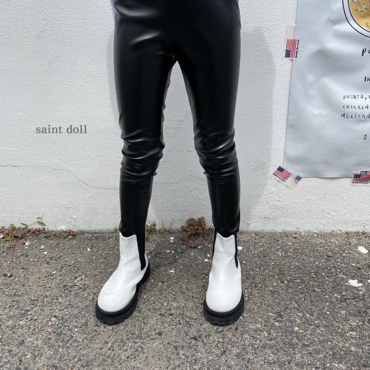 SAINT DOLL - Korean Children Fashion - #Kfashion4kids - Shiny Polyester Leggings - 11