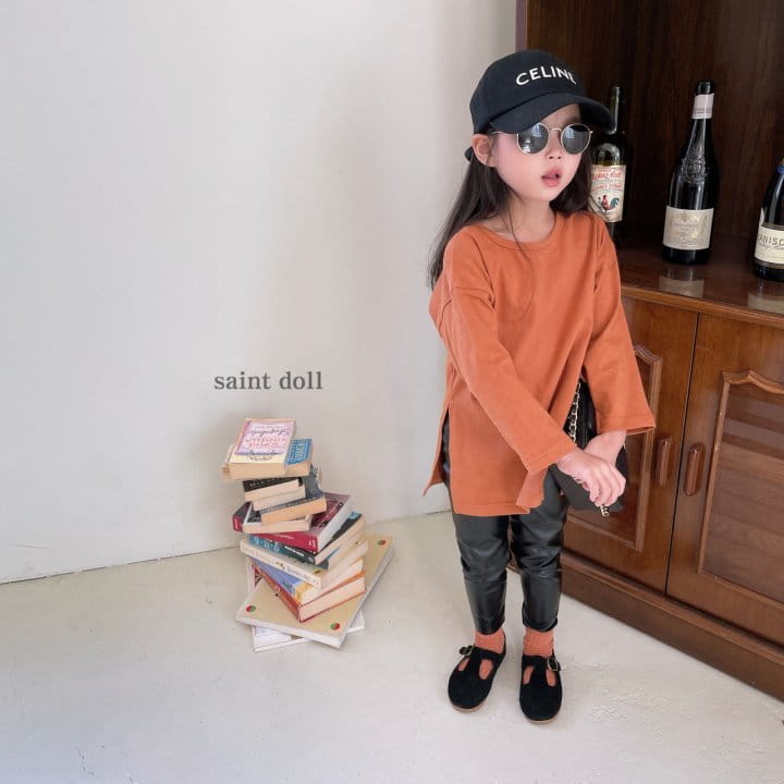 SAINT DOLL - Korean Children Fashion - #Kfashion4kids - Shiny Polyester Leggings - 4
