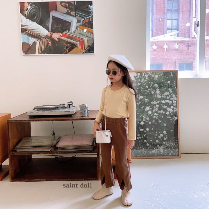 SAINT DOLL - Korean Children Fashion - #Kfashion4kids - Kuanku Bootscut Pants - 12