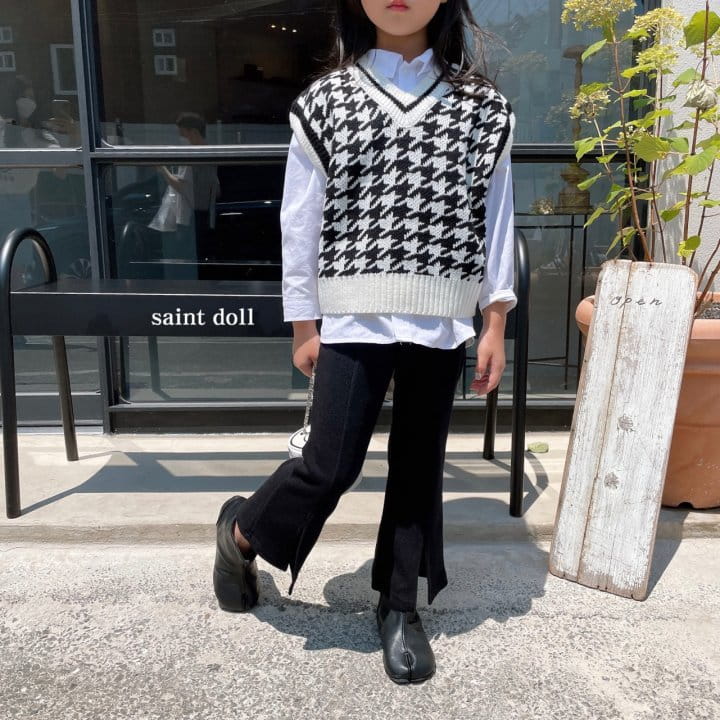SAINT DOLL - Korean Children Fashion - #Kfashion4kids - Kuanku Bootscut Pants - 6