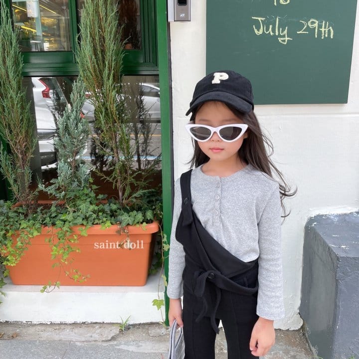 SAINT DOLL - Korean Children Fashion - #Kfashion4kids - Bootscut Slit Suspender Pants - 10