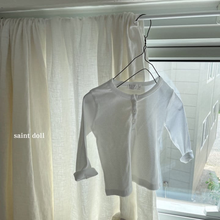 SAINT DOLL - Korean Children Fashion - #Kfashion4kids - Button Tee - 4