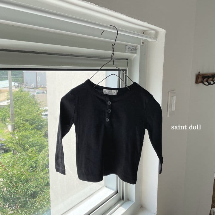 SAINT DOLL - Korean Children Fashion - #Kfashion4kids - Button Tee - 6