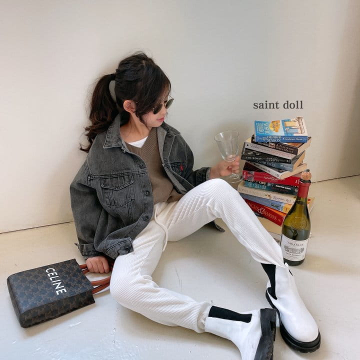 SAINT DOLL - Korean Children Fashion - #Kfashion4kids - Daily Rib Pants - 3