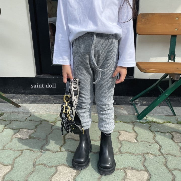 SAINT DOLL - Korean Children Fashion - #Kfashion4kids - Daily Rib Pants - 9