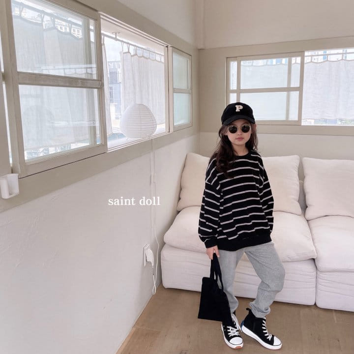 SAINT DOLL - Korean Children Fashion - #Kfashion4kids - Two Stripes Pullover - 11