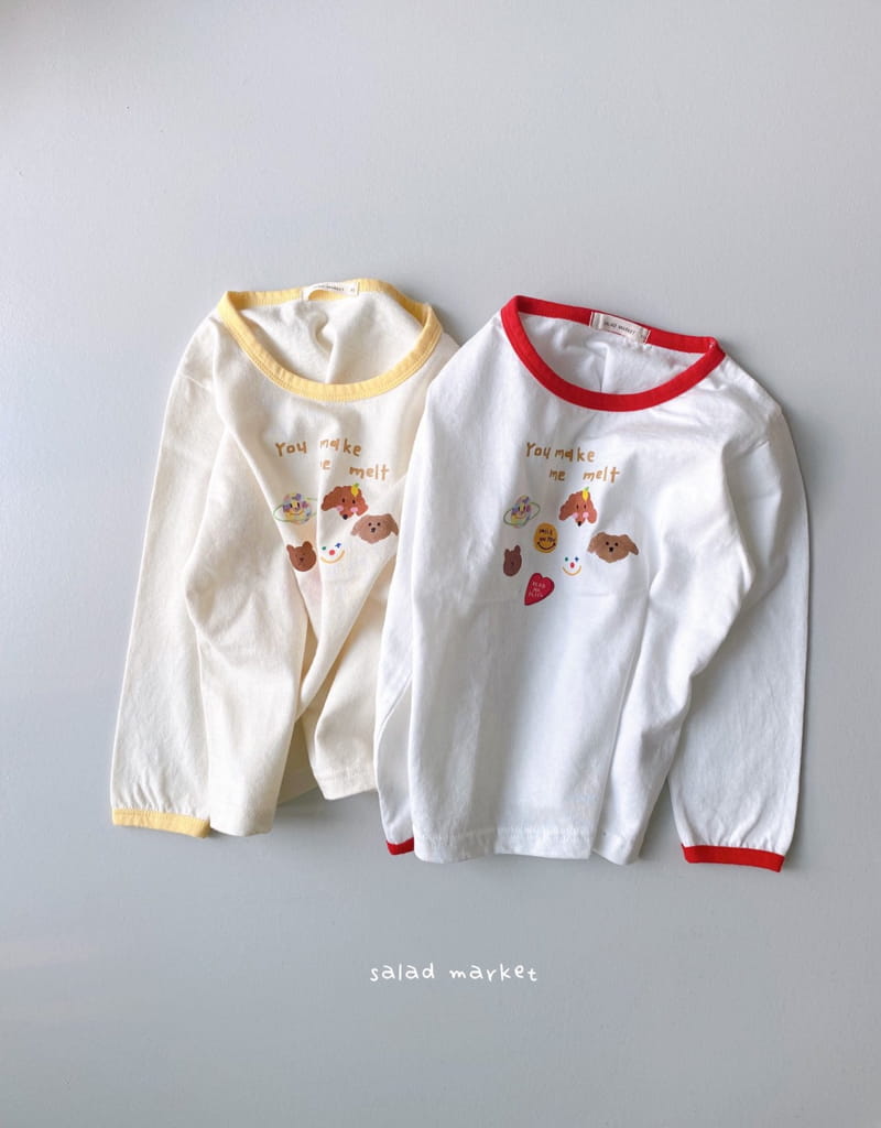 SALAD MARKET - Korean Children Fashion - #Kfashion4kids - Melt Tee - 10