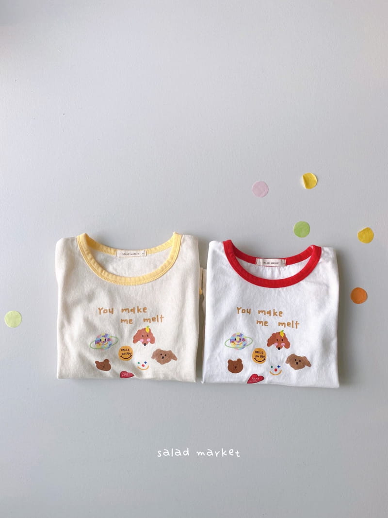 SALAD MARKET - Korean Children Fashion - #Kfashion4kids - Melt Tee - 8