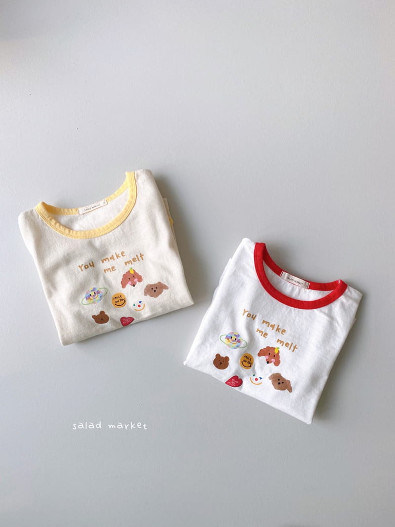 SALAD MARKET - Korean Children Fashion - #Kfashion4kids - Melt Tee - 9