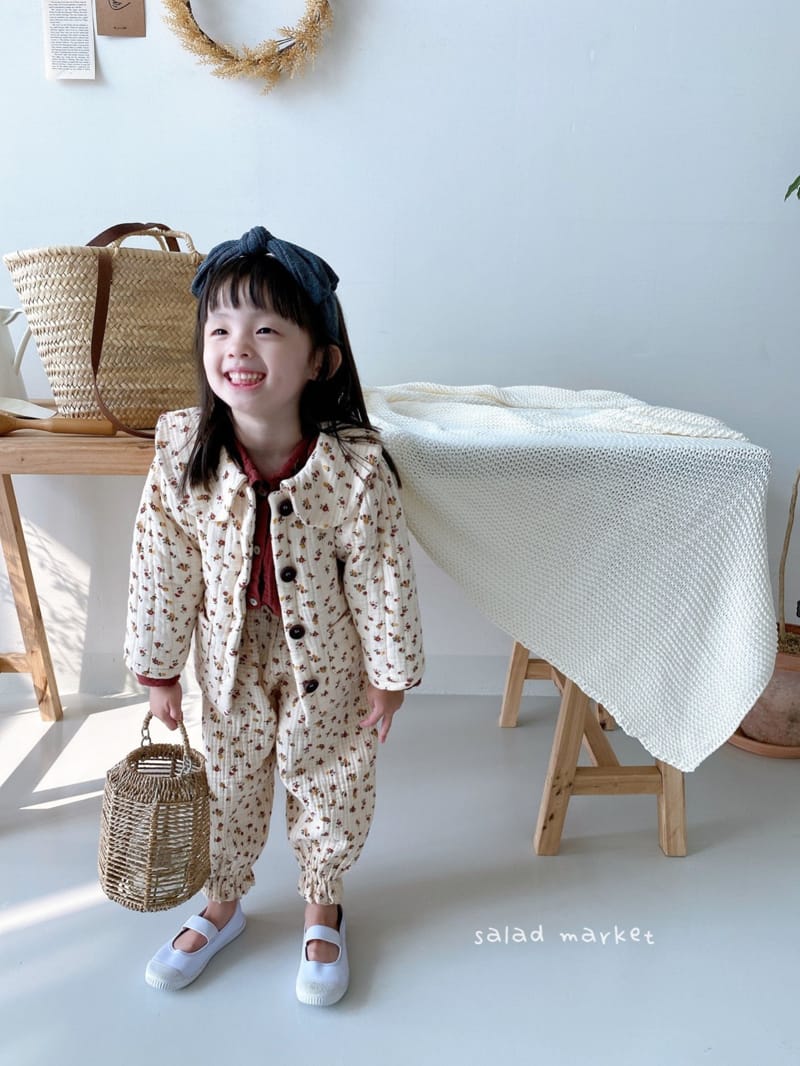 SALAD MARKET - Korean Children Fashion - #Kfashion4kids - Merry Quilted Jacket