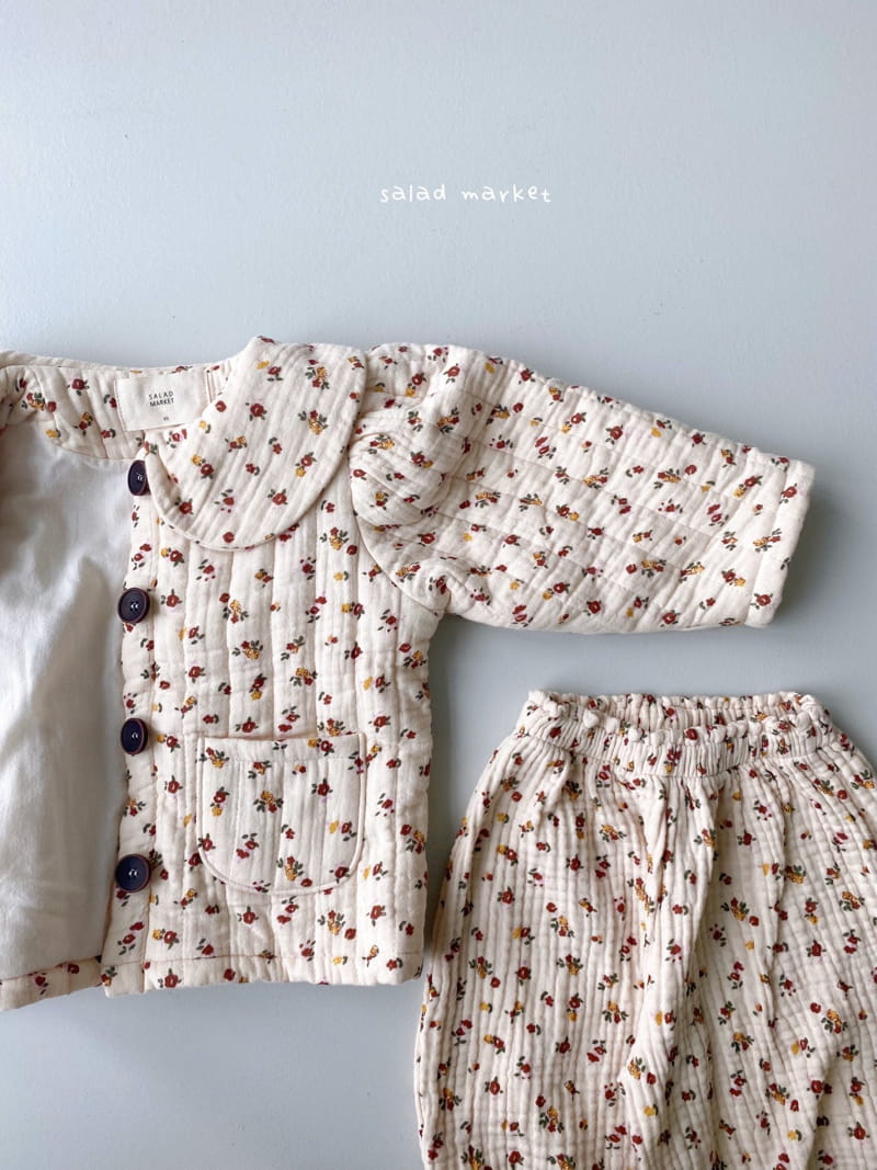 SALAD MARKET - Korean Children Fashion - #Kfashion4kids - Merry Quilted Jacket - 12