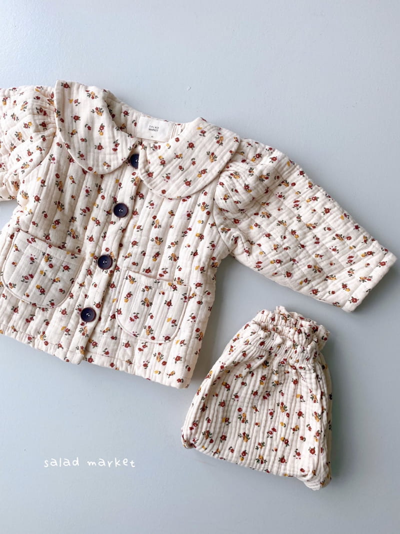 SALAD MARKET - Korean Children Fashion - #Kfashion4kids - Merry Quilted Jacket - 6