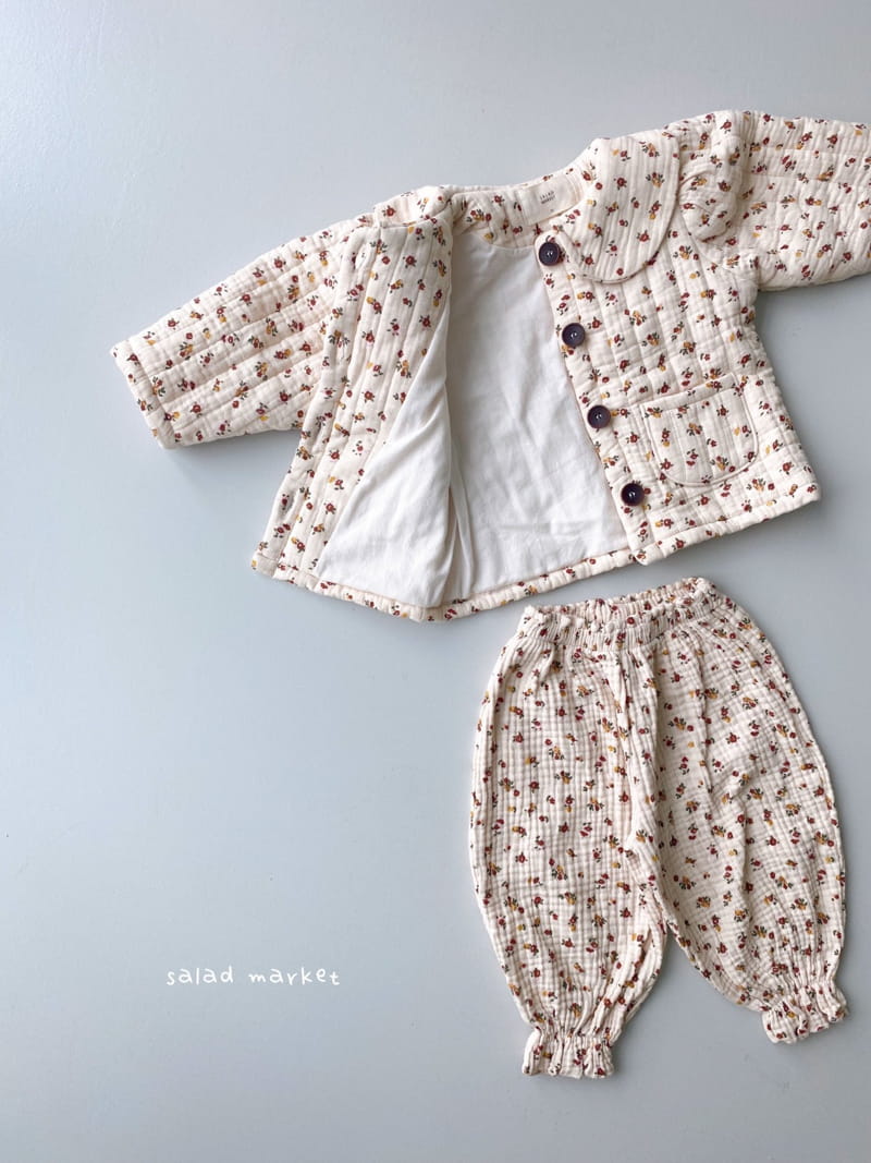 SALAD MARKET - Korean Children Fashion - #Kfashion4kids - Merry Quilted Jacket - 9