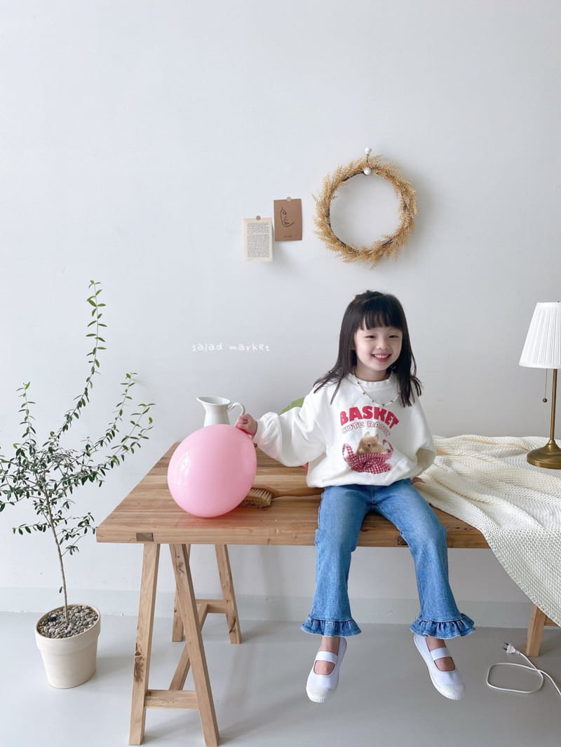 SALAD MARKET - Korean Children Fashion - #Kfashion4kids - Rabbit Sweatshirt - 2