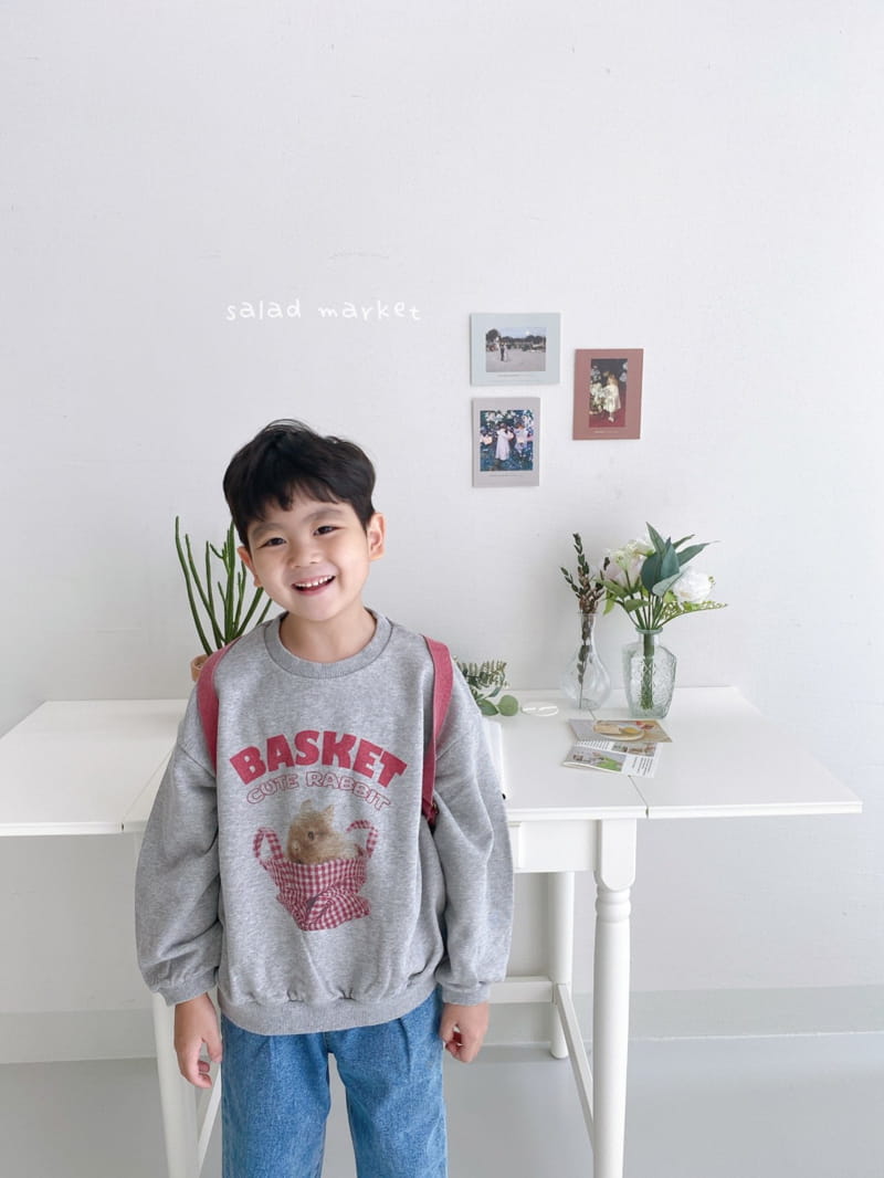 SALAD MARKET - Korean Children Fashion - #Kfashion4kids - Rabbit Sweatshirt - 6