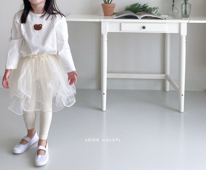 SALAD MARKET - Korean Children Fashion - #Kfashion4kids - Darling Tutu Skirt Leggings