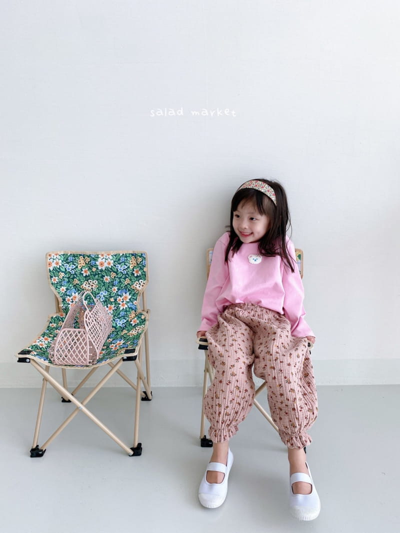SALAD MARKET - Korean Children Fashion - #Kfashion4kids - Bear Tee - 2