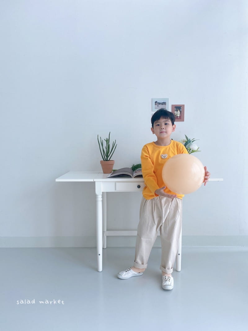 SALAD MARKET - Korean Children Fashion - #Kfashion4kids - Bear Tee - 5