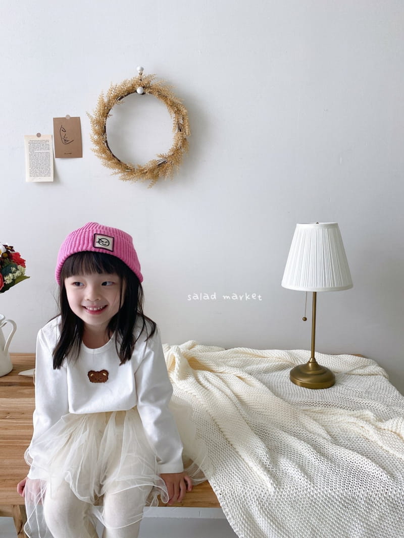 SALAD MARKET - Korean Children Fashion - #Kfashion4kids - Bear Tee - 7