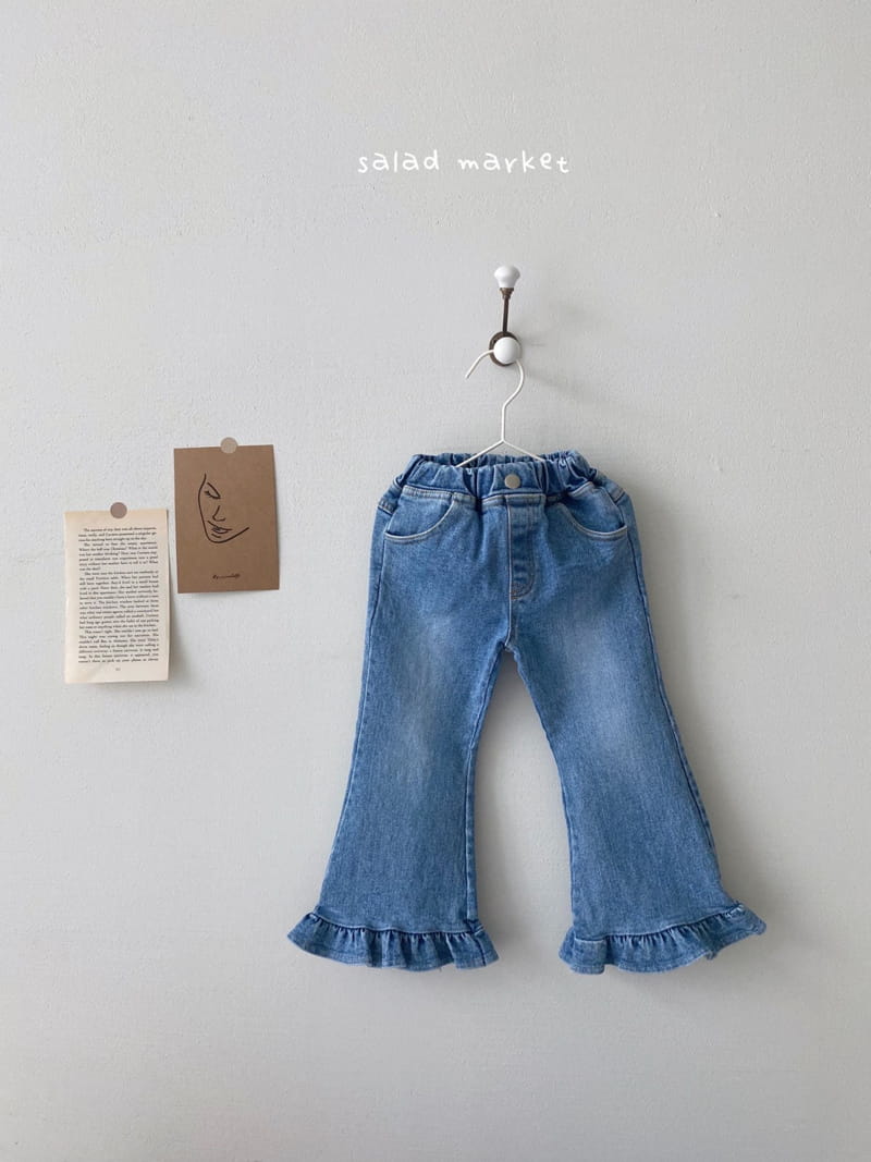 SALAD MARKET - Korean Children Fashion - #Kfashion4kids - Frill Bootscut - 12