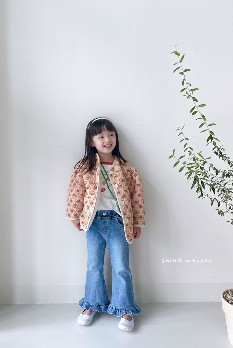 SALAD MARKET - Korean Children Fashion - #Kfashion4kids - Frill Bootscut - 8