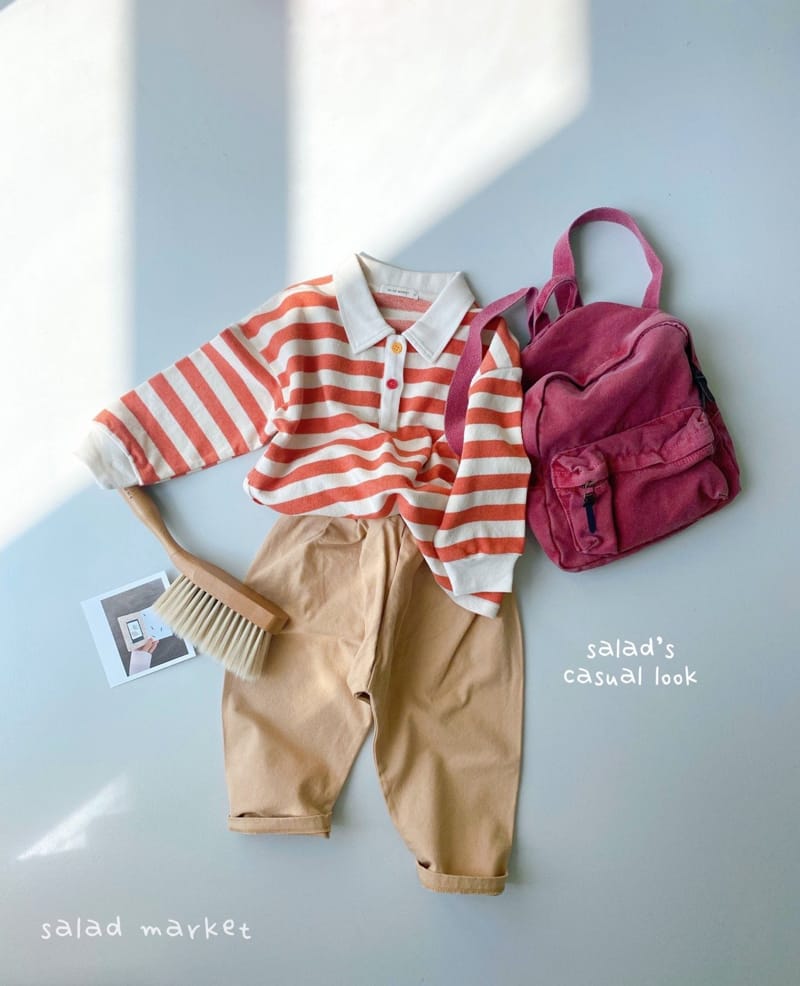 SALAD MARKET - Korean Children Fashion - #Kfashion4kids - Full Cotton Pants - 10