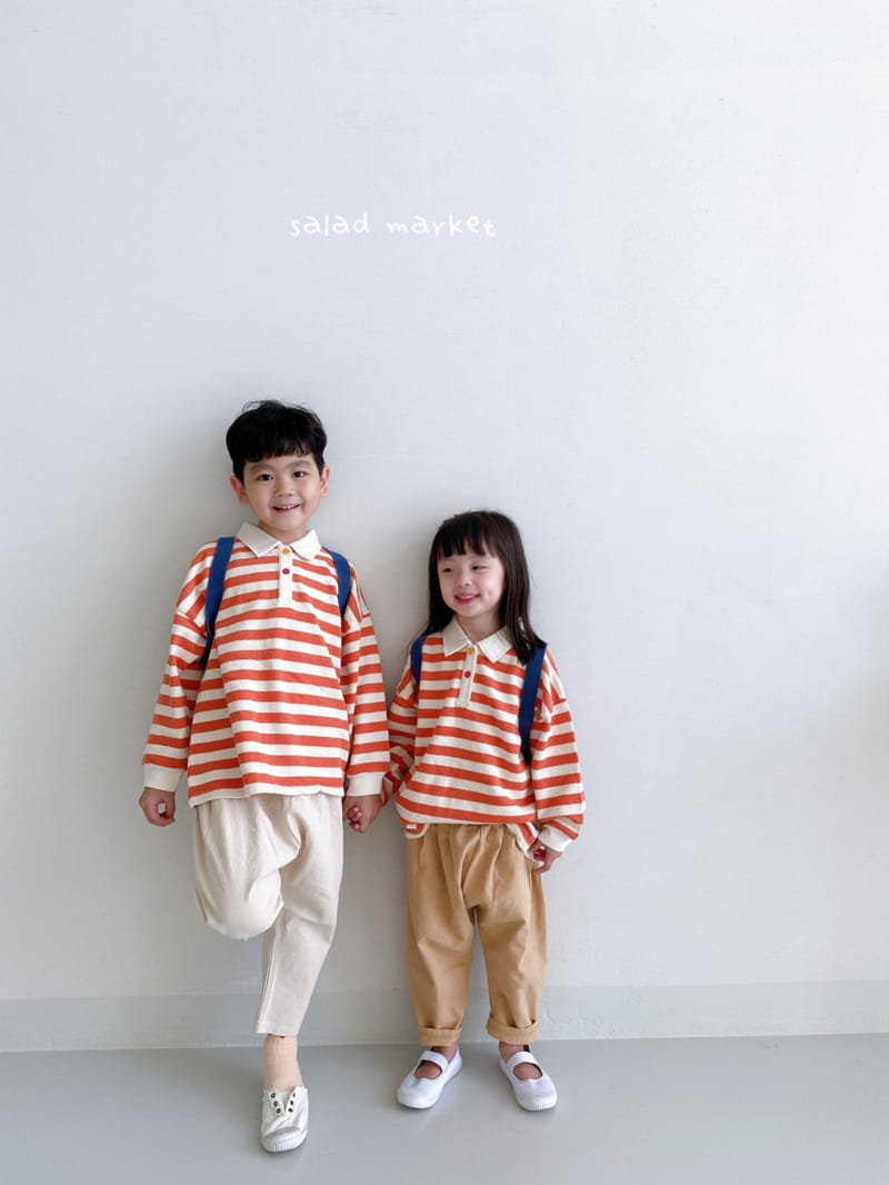SALAD MARKET - Korean Children Fashion - #Kfashion4kids - Full Cotton Pants - 2