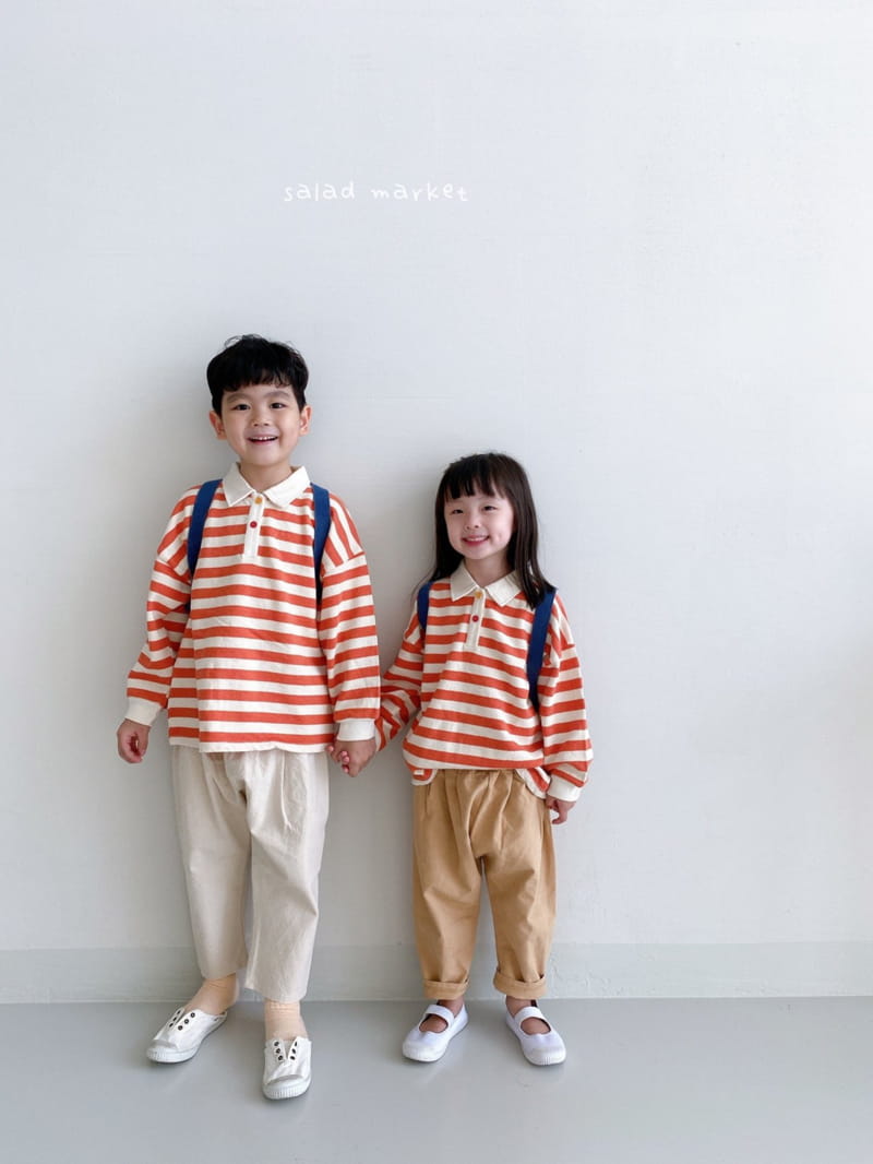 SALAD MARKET - Korean Children Fashion - #Kfashion4kids - Full Cotton Pants - 3