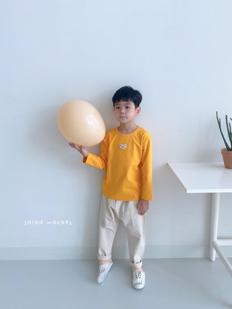 SALAD MARKET - Korean Children Fashion - #Kfashion4kids - Full Cotton Pants - 4